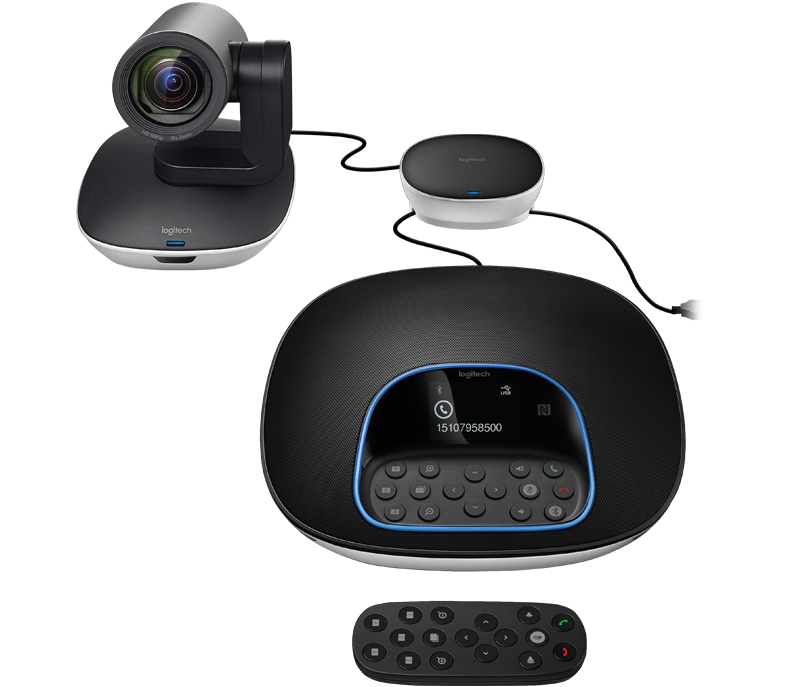Logitech GROUP Video Conferencing System - Mid to Large Rooms